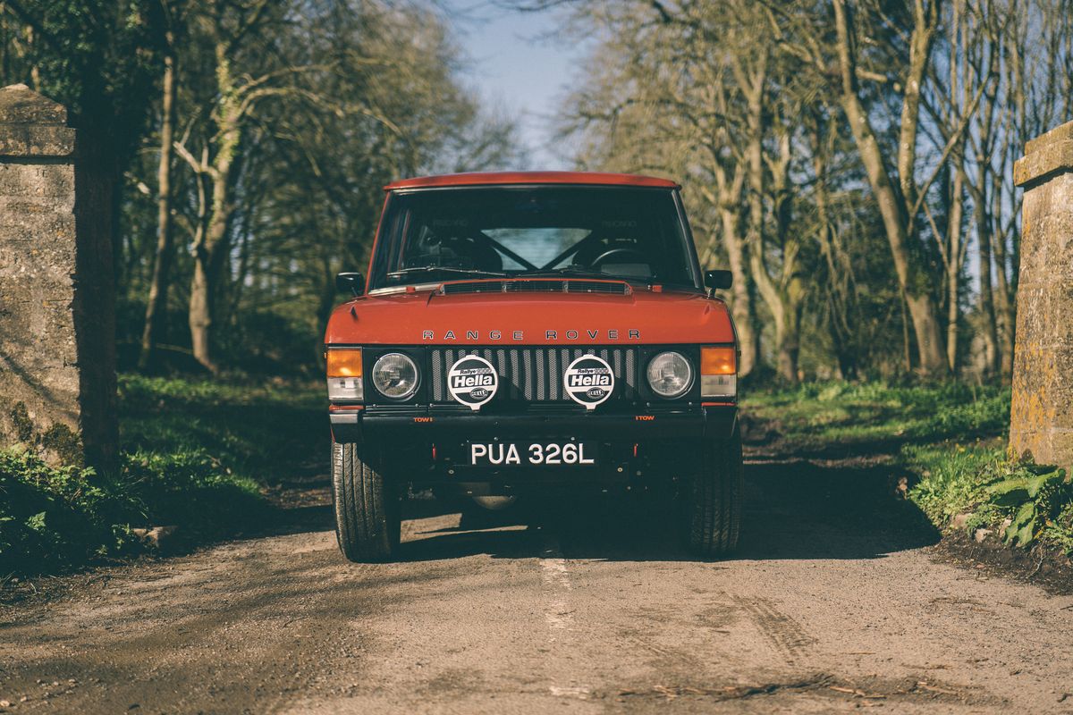 1973 Range Rover Classic 2 door Rally Car