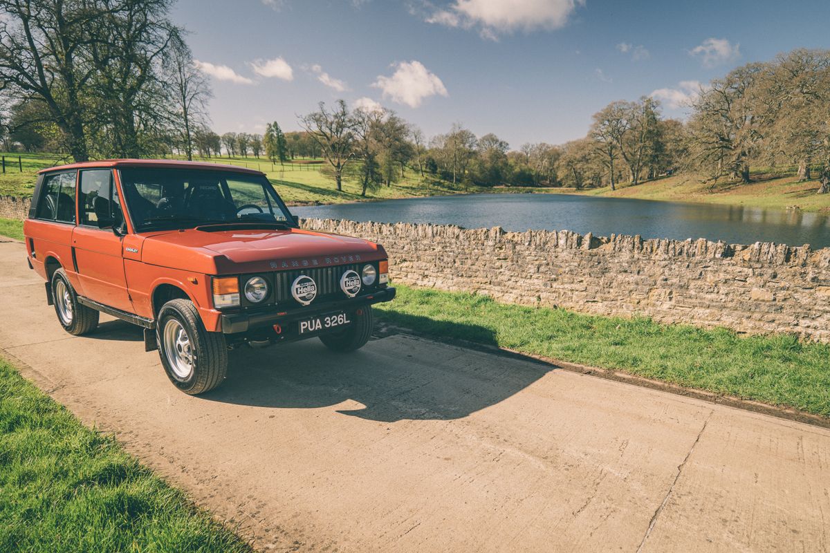 1973 Range Rover Classic 2 door Rally Car