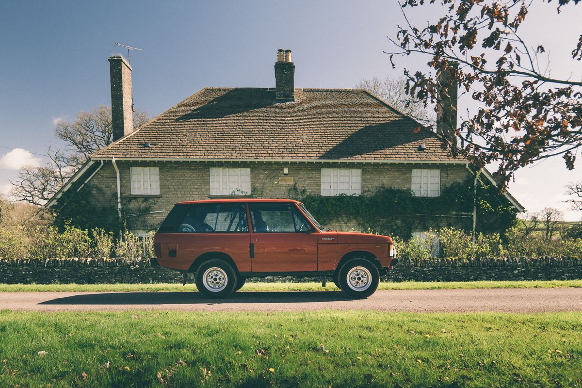 1973 Range Rover Classic 2 door Rally Car