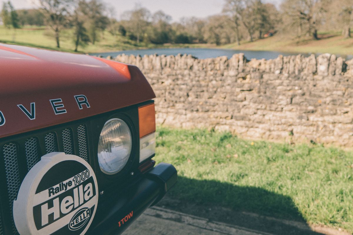 1973 Range Rover Classic 2 door Rally Car