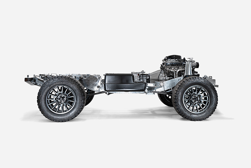 Kingsley Defenders body and chassis