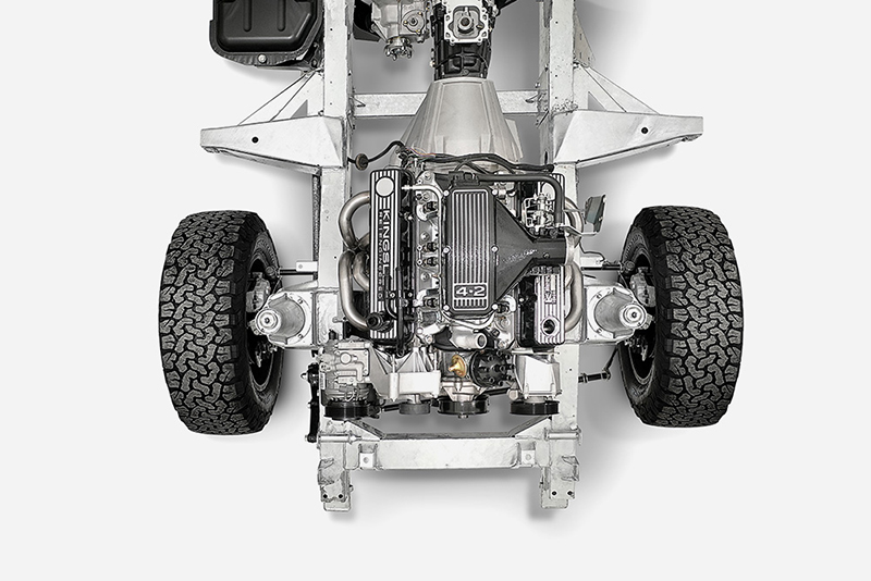 Kingsley Defenders powertrain